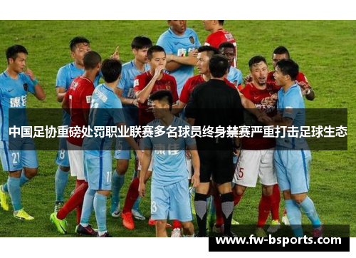 中国足协重磅处罚职业联赛多名球员终身禁赛严重打击足球生态